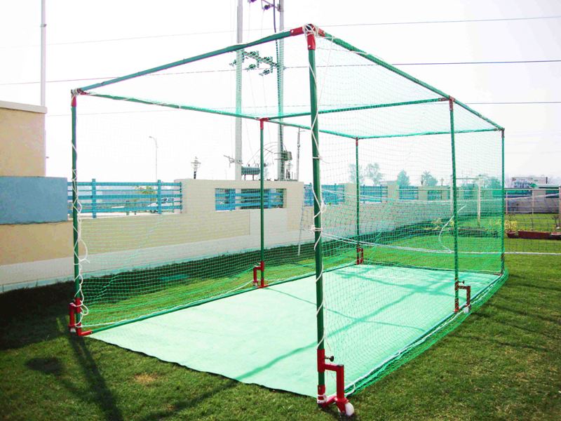 Cricket Netting Cage Movable  (Left View)