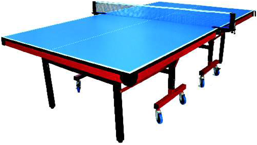 GATT-001 Table Tennis Table Hurricane with Wheels 1