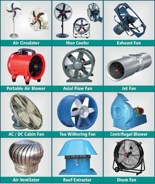 supplier of industrial fan