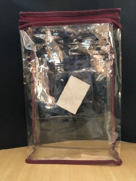 PVC Zipper Curtain Bag