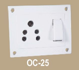 OC-25 combined switch socket