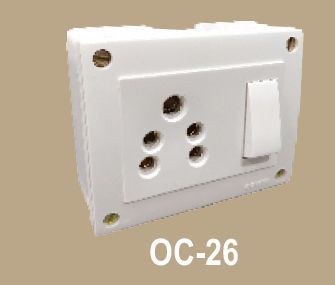 OC-26 combined switch socket