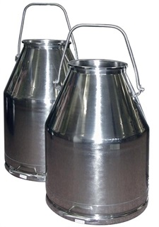 Stainless Steel Milk Collection Buckets