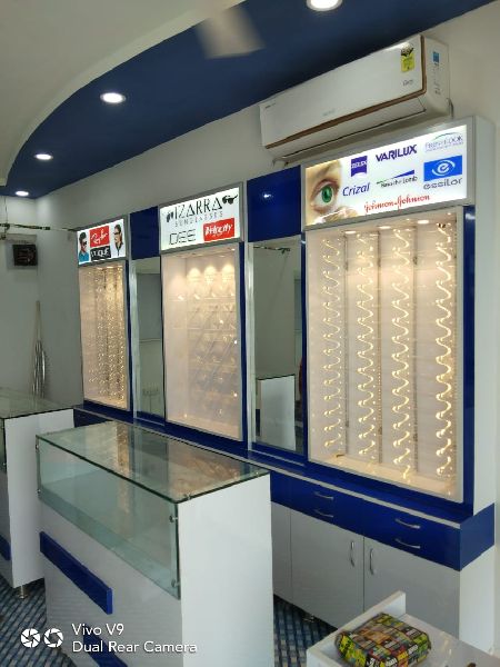 Optical Showroom Interior Designing Services In Delhi India