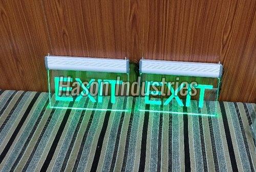 Acrylic LED Exit Sign Boards