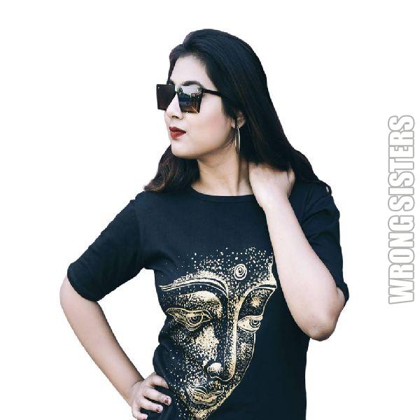 gautam buddha printed t shirt