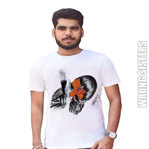 Aghori Sadhu Painted T-Shirt