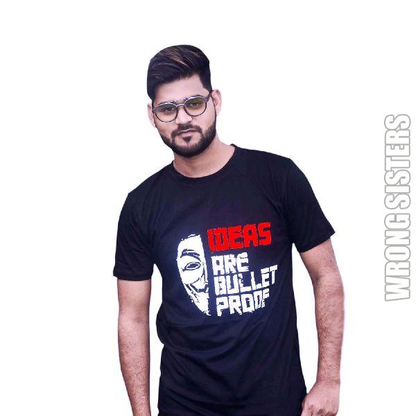 Ideas Are Bullet Proof Graphic T-Shirt