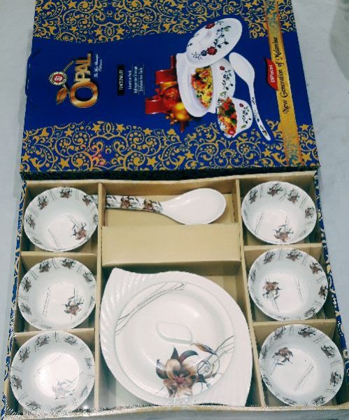Glass Pudding Set
