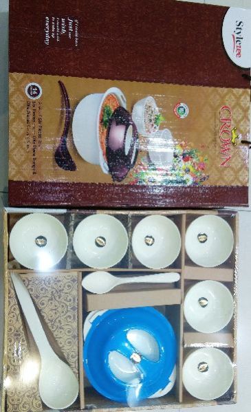 Glass Pudding Set