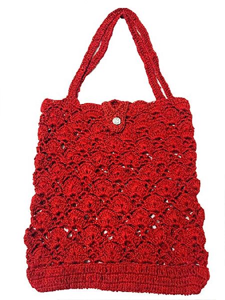 Crochet Handmade Hobo Ladies Handbag
