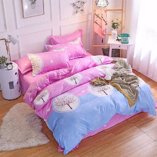 Pink Cotton Bed Sheets