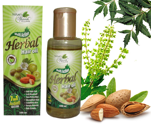 Nature\'s Sparsh Multi Action Herbal Hair Oil