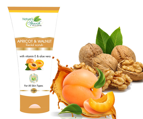 Nature\'s Sparsh Apricot & Walnut Face Scrub