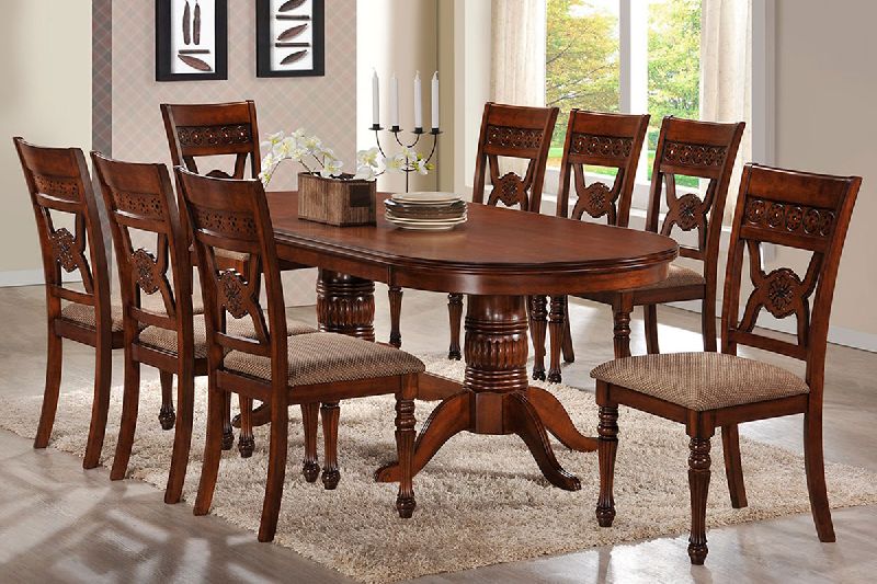 Wholesale 8 Seater Dining Table Set Supplier In Saran India