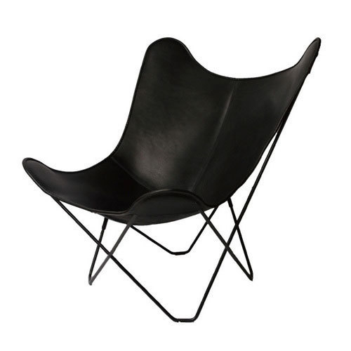 Black Iron Butterfly Chair