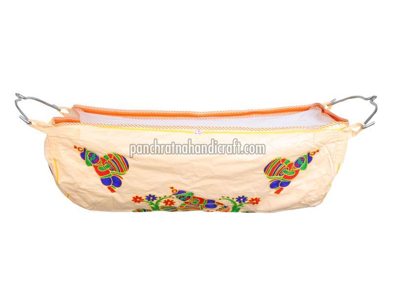 Embroidered Baby Cotton Jhula