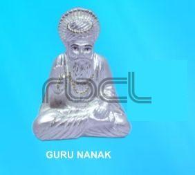 999 Silver Guru Nanak Statue
