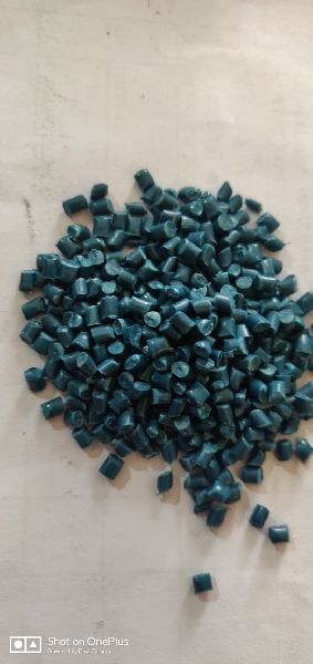 Blue Raffia Plastic Granules