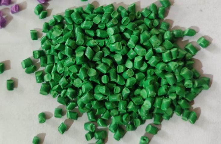Milky Green PP Plastic Granules