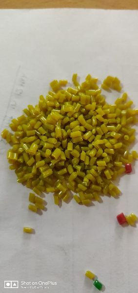 Yellow Natural PP Plastic Granules