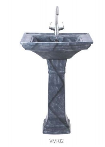 VM-02 Vintage Pedestal Wash Basin