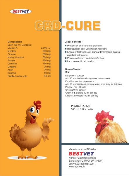 CDR Cure Animal Feed Supplement