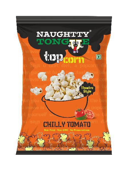 Naughty Tongue Chilly Tomato Flavored Popcorn