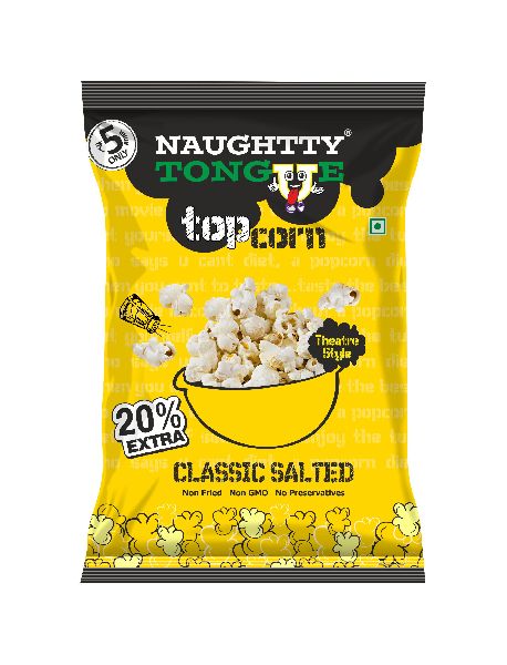 Naughty Tongue Classic Salted Popcorn
