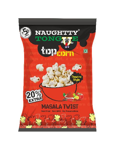 Naughty Tongue Masala Twist Popcorn