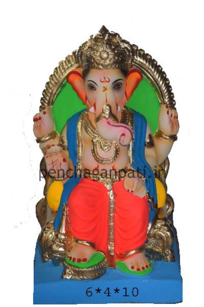 Clay Ganesh Statue 03