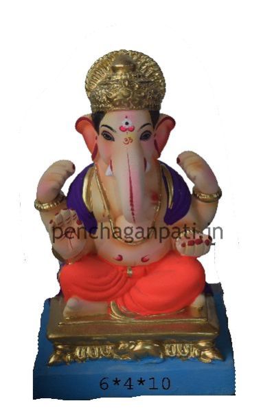Clay Ganesh Statue 04