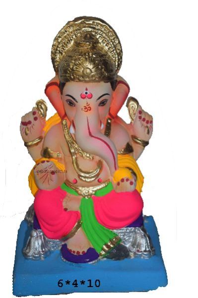 Clay Ganesh Statue 05