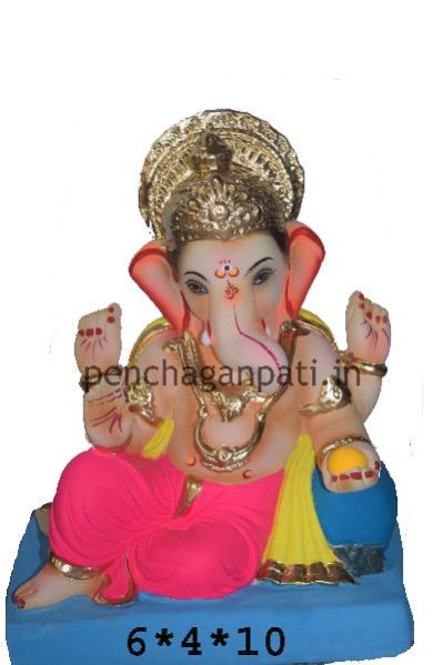 Clay Ganesh Statue 07