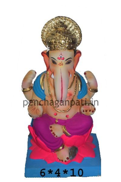 Clay Ganesh Statue 08