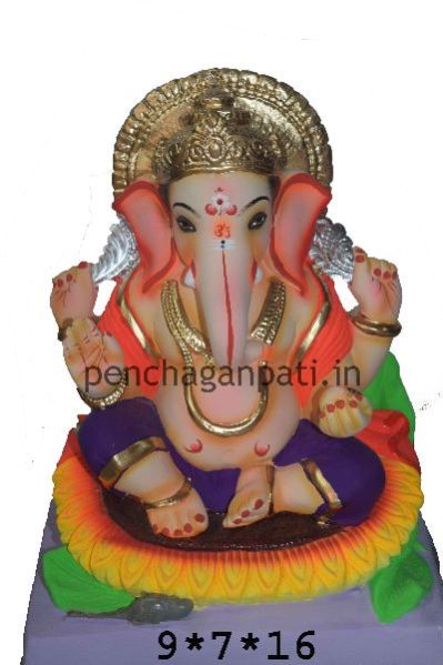 Clay Ganesh Statue 09
