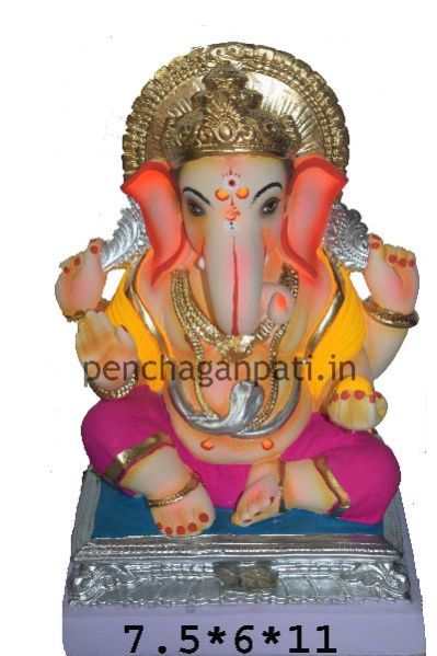 Clay Ganesh Statue 12