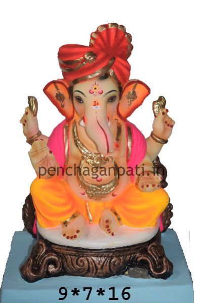 Clay Ganesh Statue 13