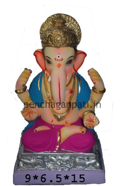 Clay Ganesh Statue 14