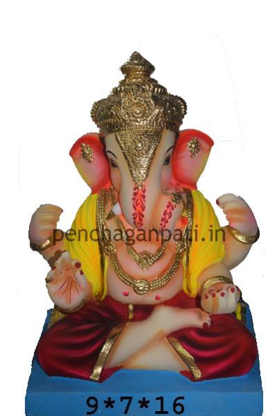 Clay Ganesh Statue 15
