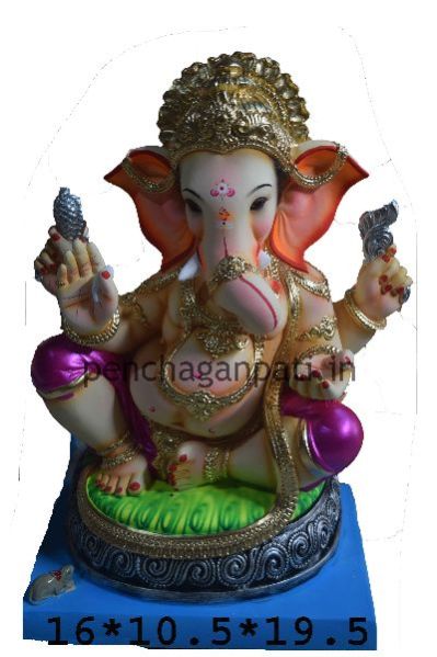 Clay Ganesh Statue 18