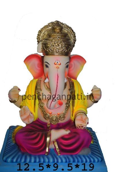 Clay Ganesh Statue 21