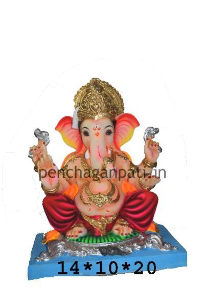 Clay Ganesh Statue 22