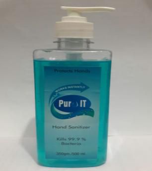 500ml Pure It Hand Sanitizer Gel