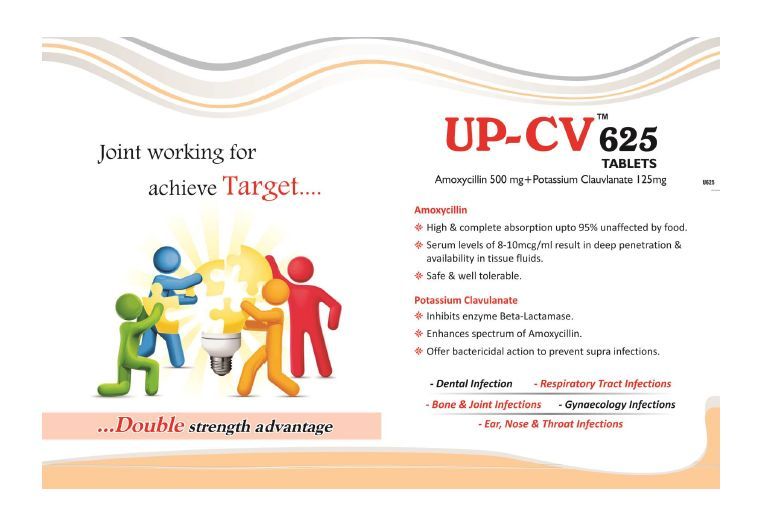 UP-CV 625 Tablets