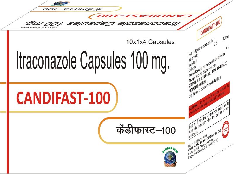 Itraconazole 100 mg  Capsules