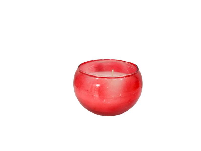 Glass Round Votive Candle