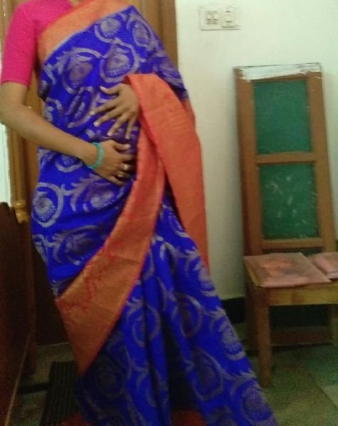 Banarasi Semi Dupion Silk Saree 