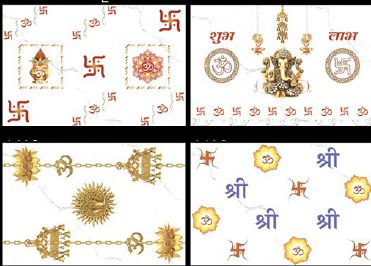 Pooja Room Digital Wall Tiles