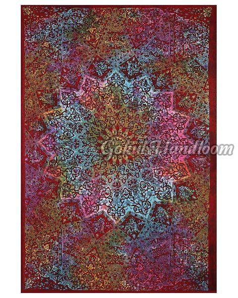 Twin Tie Dye Star Cotton Wall Hanging Tapestry